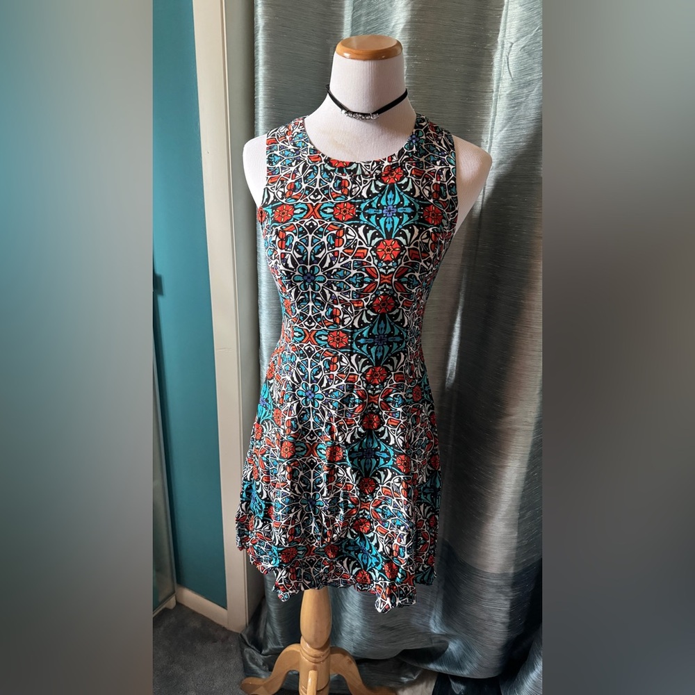 Exotic Print dress